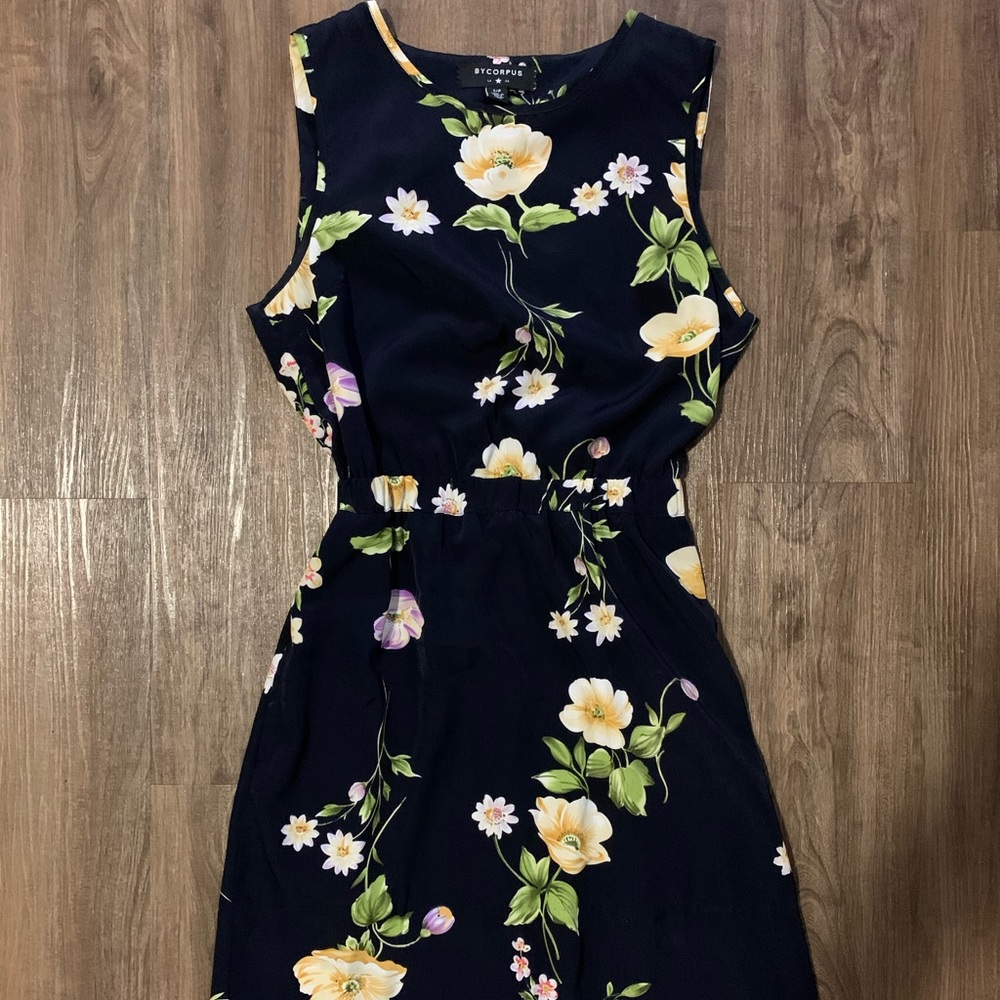 Floral cocktail dress